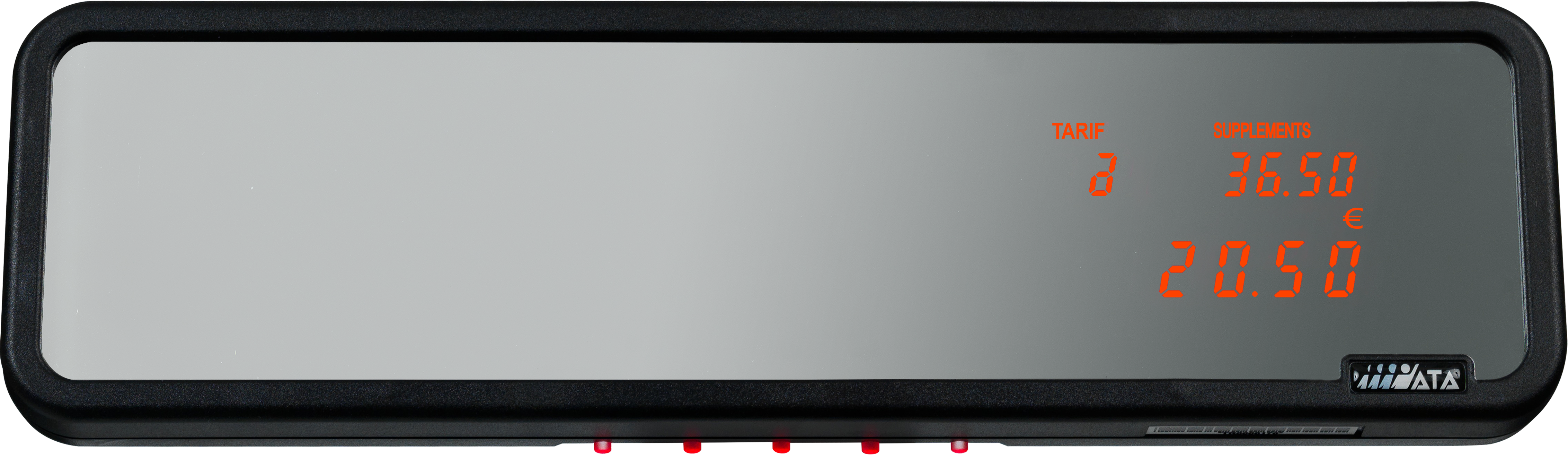 PRIMUS MIRROR 5-Button Taximeter